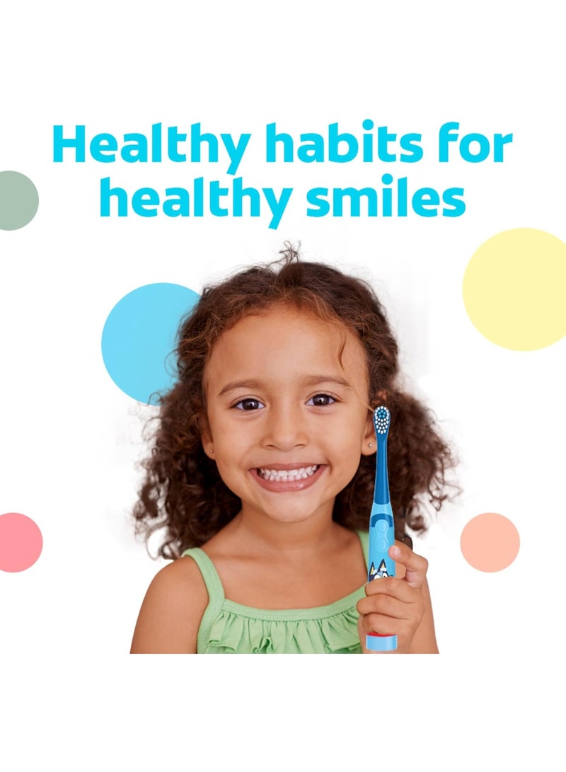 Colgate Kids Bluey Toothpaste with Fluoride, Fights Cavities, Mild Fruit Flavor, Sugar Free, 4.6 Oz Tube - Image 4