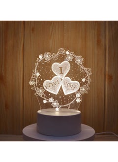 Huitich White LED I Love You Lamp Romantic Illumination - Top Trending Gift  - Image 1