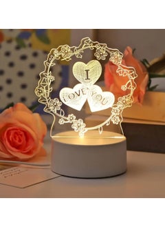 Huitich White LED I Love You Lamp Romantic Illumination - Top Trending Gift  - Image 4