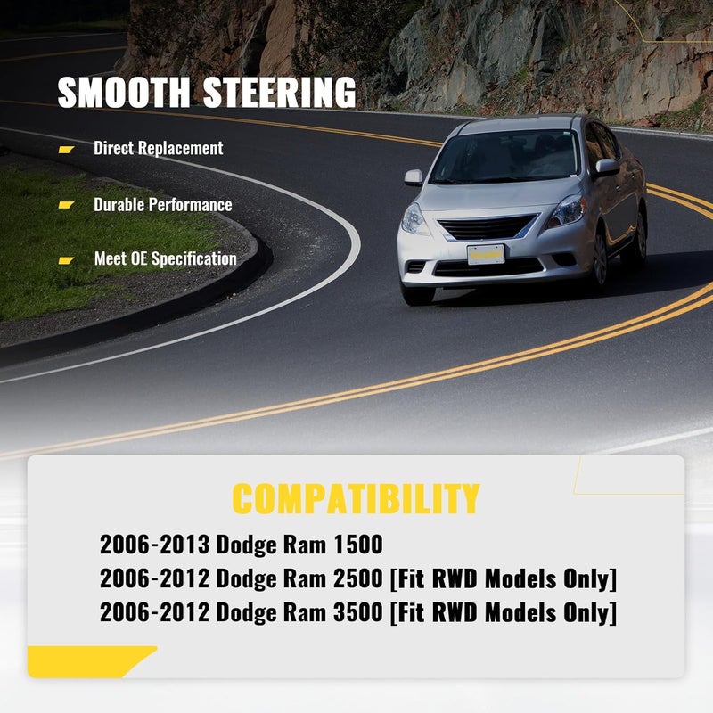 TUCAREST 425-280 Steering Column Intermediate Shaft for Dodge Ram 1500/2500/3500 (2006-2013) - Image 2