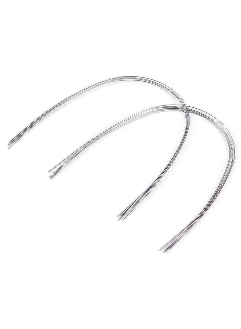 keemz Stainless Steel Orthodontic Arch Wire Ovoid 0.020 Inch Large – 10 Pieces/Pack - Image 2