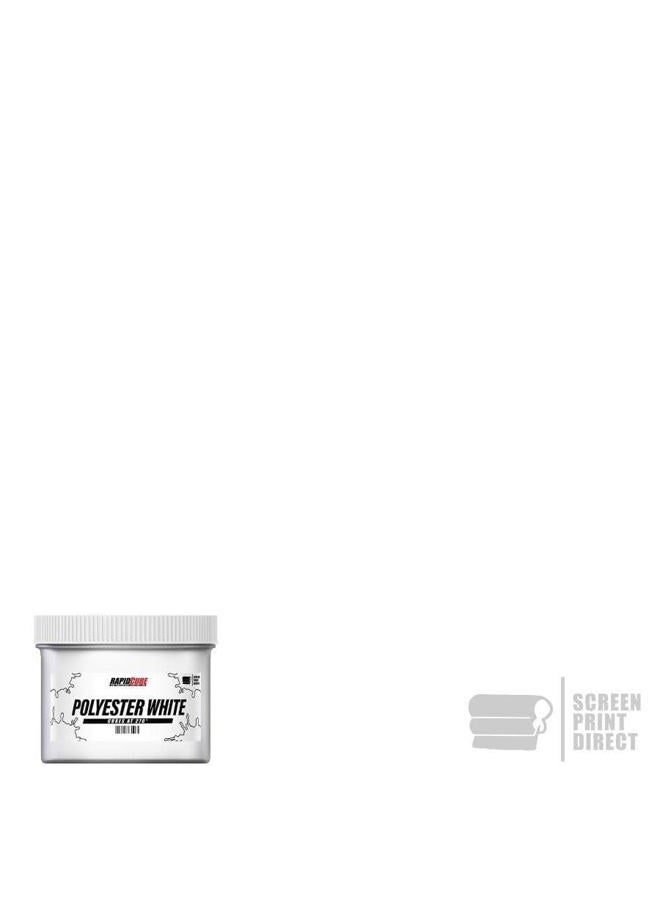 Screen Print Direct Rapid Cure® Printing Ink Polyester White (Quart - 32oz.) - Plastisol Ink for Printing, Printing for Fabric - Tshirt Ink , White Ink for Silk s - Image 3