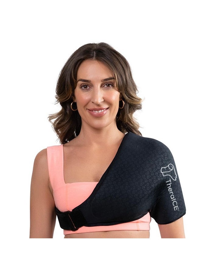 TheraICE TheraICE Shoulder Ice Pack Wrap/Reusable Ice Pack for Rotator Cuff & Shoulder Pain Relief Cold Therapy Compression/FocusZone Technology with Extra Cooling Support for Targeted Pain Relief - Image 1