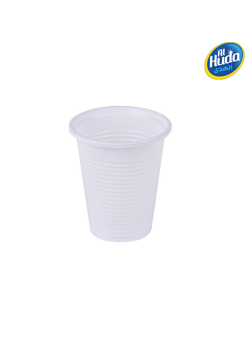 Al Huda A set of disposable plastic cups of 200 pieces  - Image 2