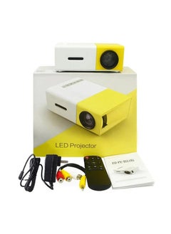 Mini Projector, YG300 Portable Pico Full Color LED LCD Video Projector for Children Present, Video TV Movie, Party Game, Outdoor Entertainment with HDMI USB AV Interfaces and Remote Control
