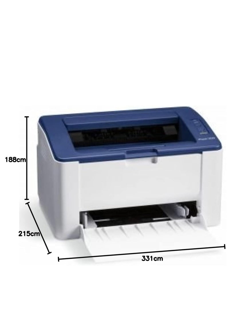 xerox - Phaser 3020 Monochrome Laser Printer USB WiFi - Image 1