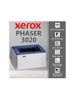 xerox Phaser 3020 Monochrome Laser Printer USB WiFi  - Image 3