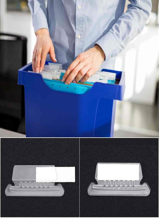 selizo File Folder Tabs, Selizo 100 Sets Hanging File Folder Labels 2" Tabs and Inserts for Hanging Files - Image 4