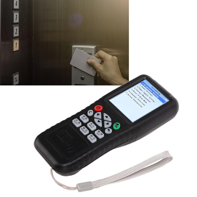 كلاراكو ناسخ بطاقات الهوية الذكية IC المحمول، بتردد 125-500 كيلوهرتز، يدعم تقنية NFC المشفرة، قارئ/كاتب/مكرر بطاقات RFID الذكية، مناسب لأنظمة التحكم في الوصول إلى الأبواب. - Image 3
