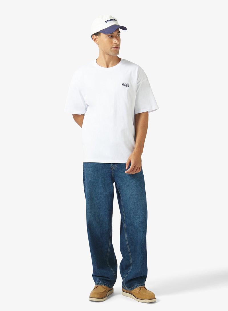JACK & JONES Casual Crew Neck Regular Fit T-Shirt - Image 4