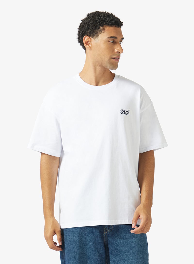 JACK & JONES Casual Crew Neck Regular Fit T-Shirt - Image 1