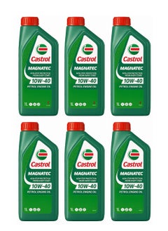Castrol Castrol Magnatec 10W-40 Engine Oil - Instant Protection from First Start / Available (6 x 1L Bottles) & (12L Carton)  - Image 1