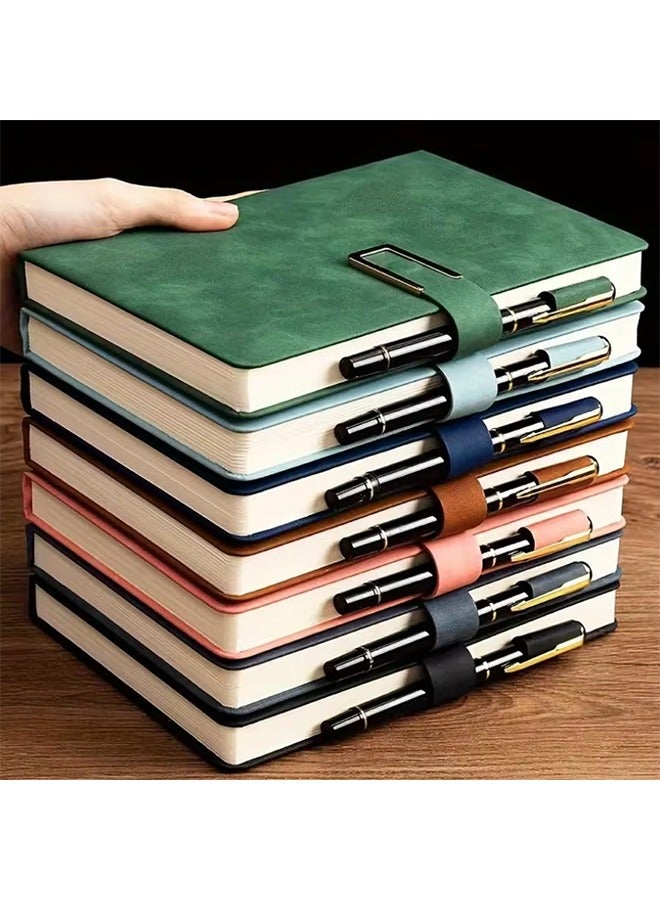 Generic Vintage A5 leather notebook with personalized soft cover - perfect for business meetings and college life  - Image 3