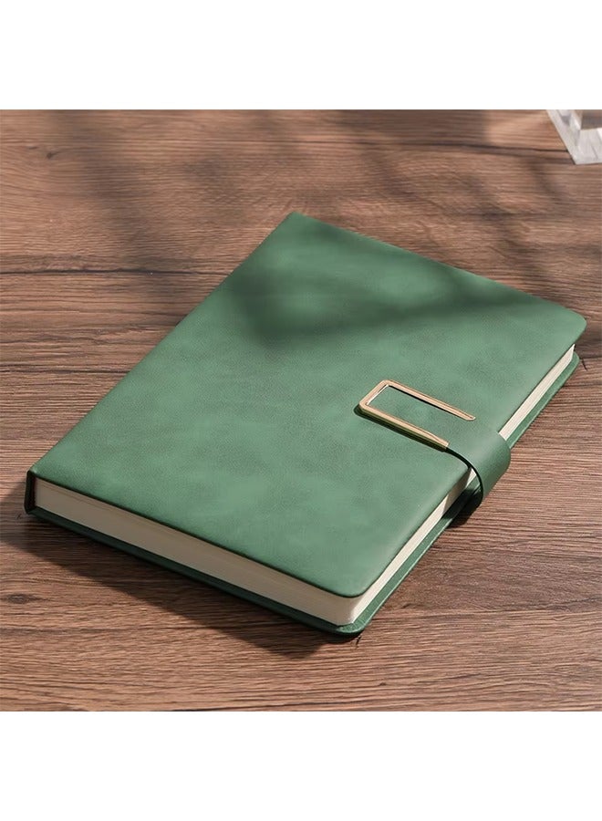 Generic Vintage A5 leather notebook with personalized soft cover - perfect for business meetings and college life  - Image 1