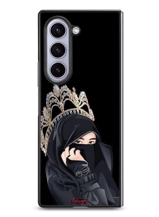 Tolwak Samsung Galaxy Z Fold6 Protective Case Cover Queen Girl - Image 1