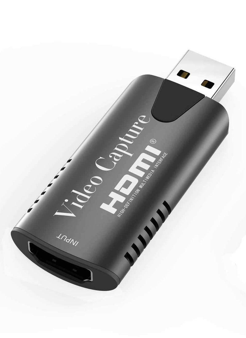 joyzzz - 4K HDMI Video Capture Card, HDMI to USB 3.0 Record Capture Device, 1080P 60FPS Record Capture Device Adapter - Image 1