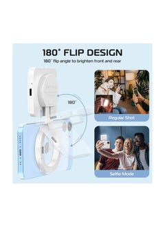 Ulanzi LT010 Cell Phone Selfie Light for Magsafe White for IPHONE  - Image 3
