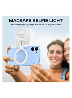 Ulanzi LT010 Cell Phone Selfie Light for Magsafe White for IPHONE  - Image 2