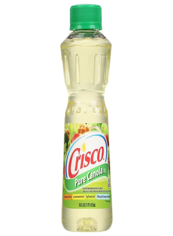 Crisco Pure Canola Oil, 16 Fluid Ounce - Image 1