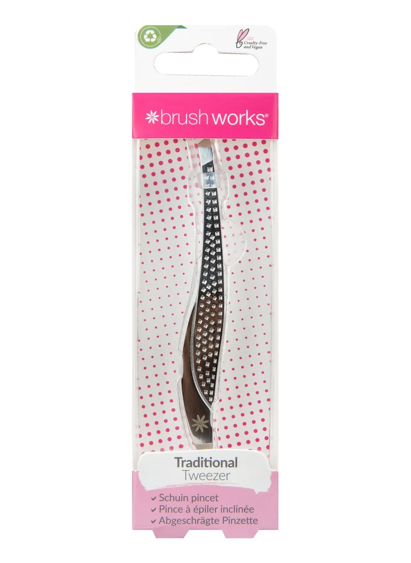 Brushworks Traditional Tweezers