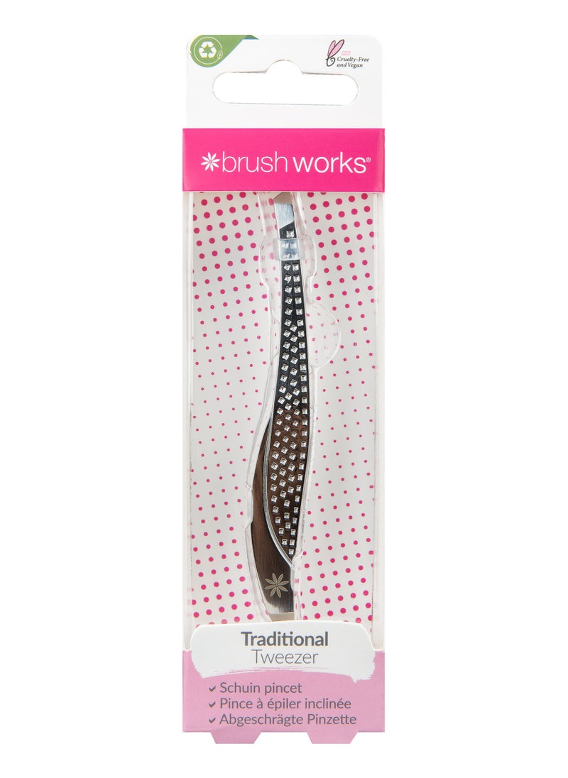 Brushworks Traditional Tweezers 