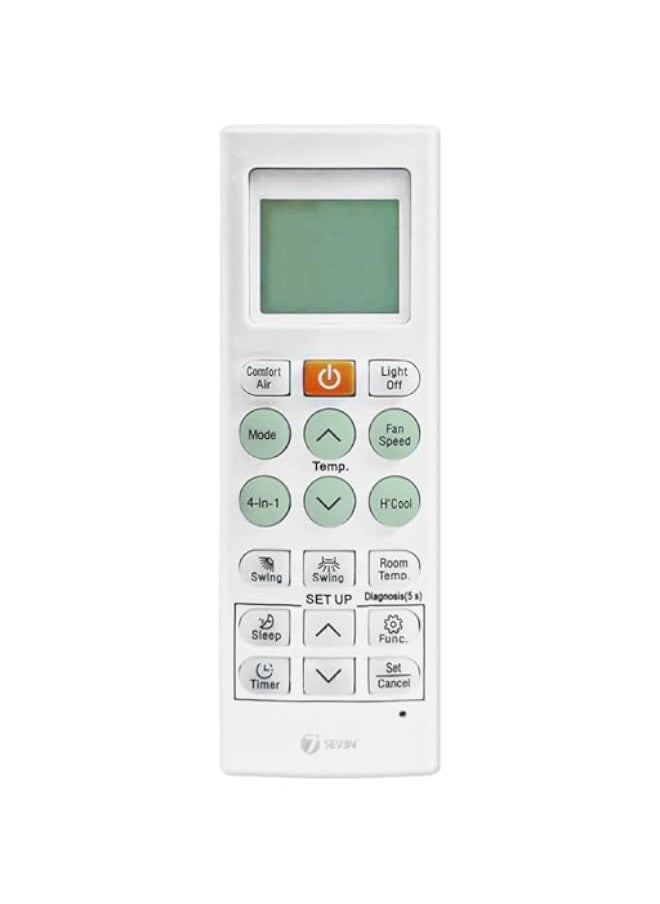 HuHa - 7SEVEN Compatible with Lg Ac Remote Original Model 36K Suitable for Split 1 1.5 2 Ton Window and Cassette Air Conditioner - Image 1