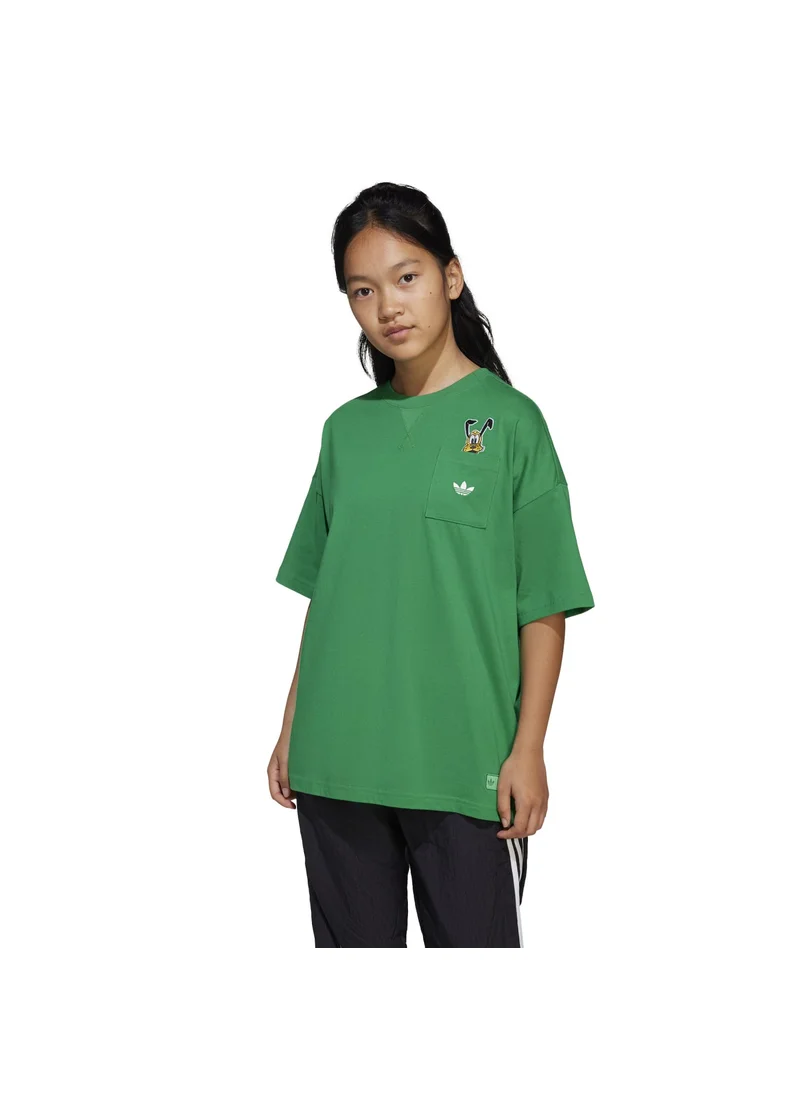 اديداس adidas TEE Green Originals Kids T-SHIRTS
