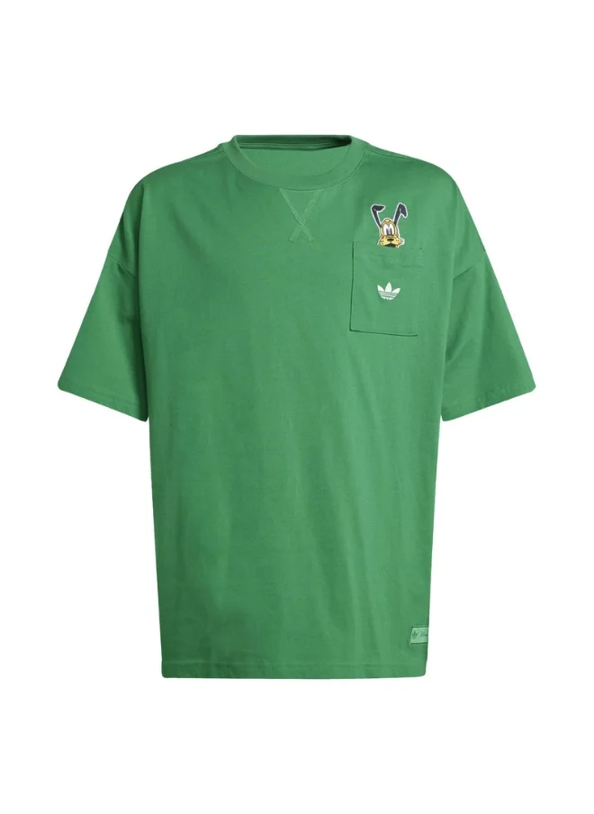 اديداس adidas TEE Green Originals Kids T-SHIRTS