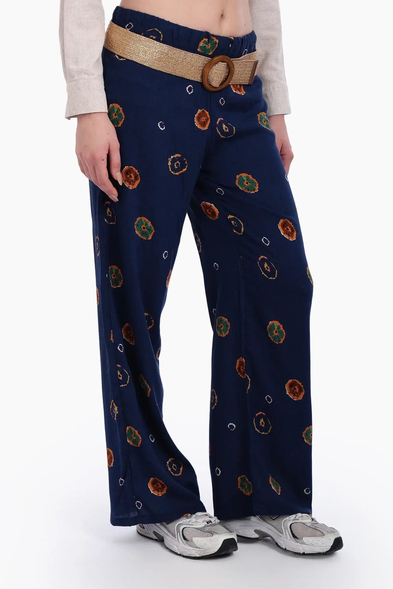 Carina High Rise Printed Pants - Image 3