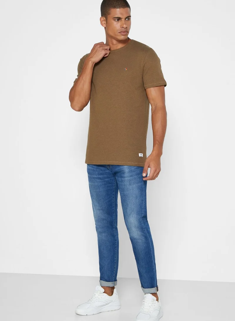JACK & JONES Blucolton Regular Fit Crew Neck T-Shirt
