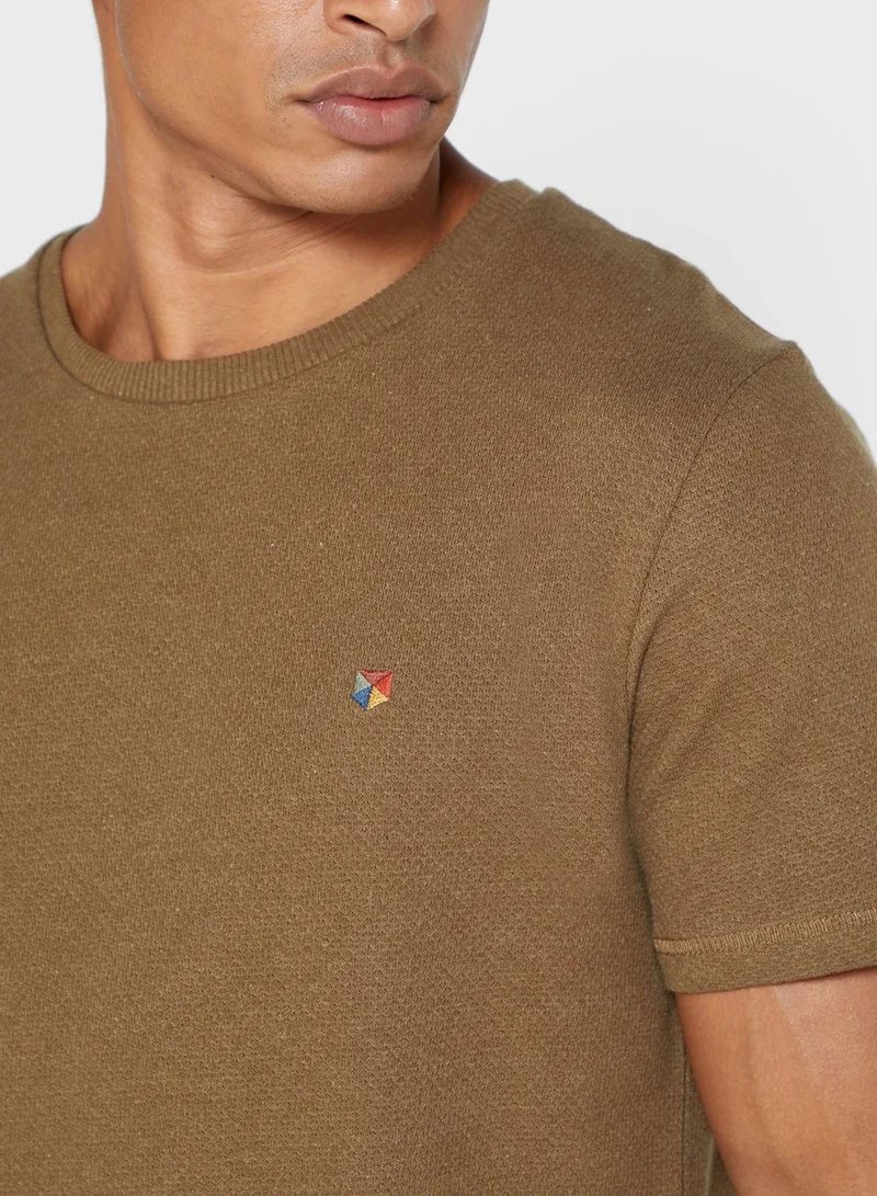 JACK & JONES Blucolton Regular Fit Crew Neck T-Shirt
