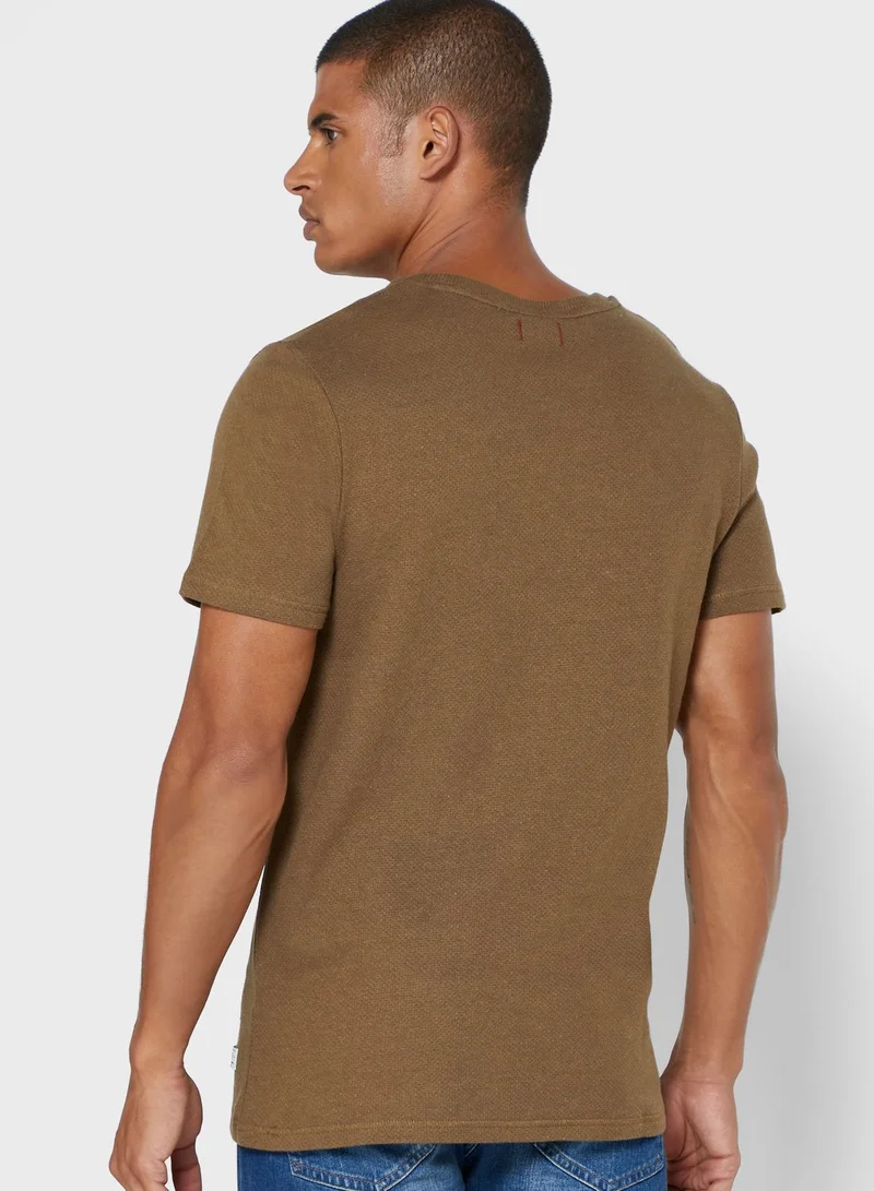 JACK & JONES Blucolton Regular Fit Crew Neck T-Shirt
