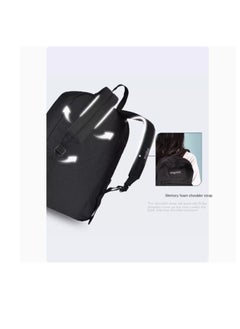 JANSPORT حقيبة ظهر سوبر بريك الصلبة باللون الأسود  - Image 2