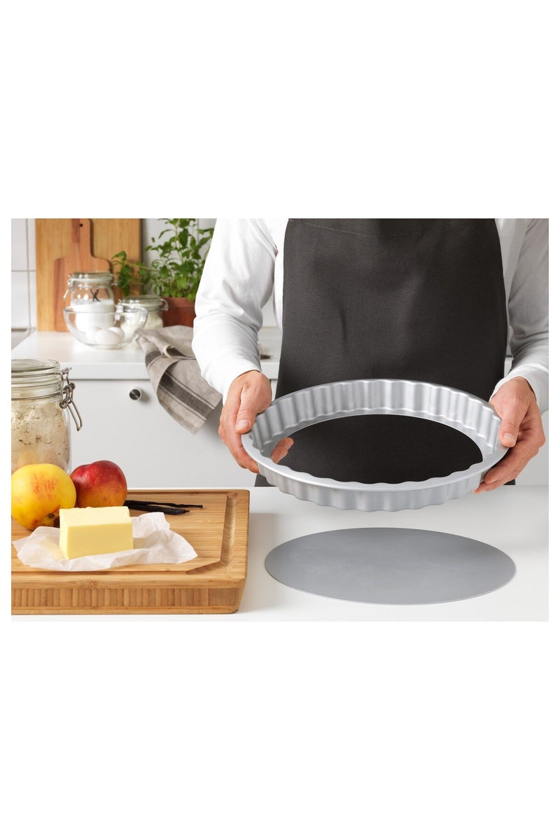 VARDAGEN Pie Dish, Silver-colour, 31 cm/1.8 l - Image 2