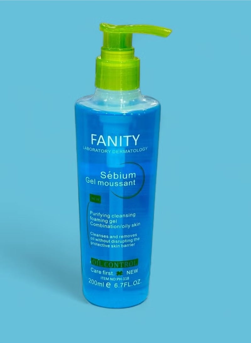 FANITY A purifying and cleansing foaming gel that nourishes the skin and makes it radiant