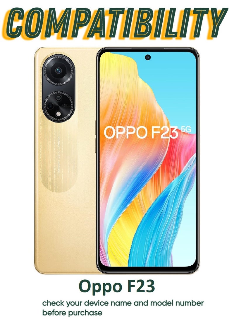 ACLIX 4 Pieces Antistatic ESD Dustproof Premium Quality High Definition Tempered Glass Screen Protector Designed For Oppo F23 - Image 3