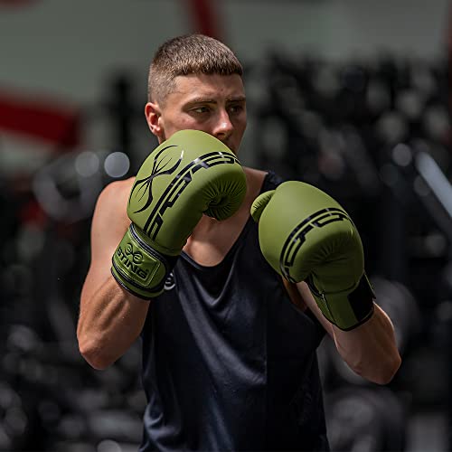 Sting Olympics Sponsor - Armaplus Boxing Gloves | for Competition & Training [Khaki, 16oz] - Image 5