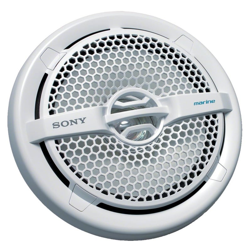 Sony Marine Audio Speakers Stereo Marine Use Certified with 6.5 Inch Dual Cone Design for Boats, Pools, and Other Outdoor Audio Systems, White - Image 3