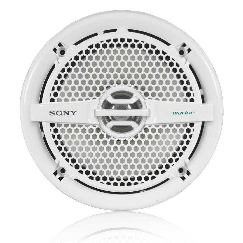 Sony Marine Audio Speakers Stereo Marine Use Certified with 6.5 Inch Dual Cone Design for Boats, Pools, and Other Outdoor Audio Systems, White - Image 4