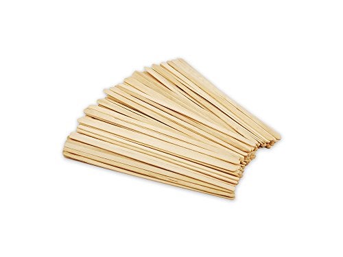 Multicraft Krafty Kids CW520 Craftwood Natural Craft Stir-Sticks, 7.5in by 0.25in, 80-Piece - Image 2