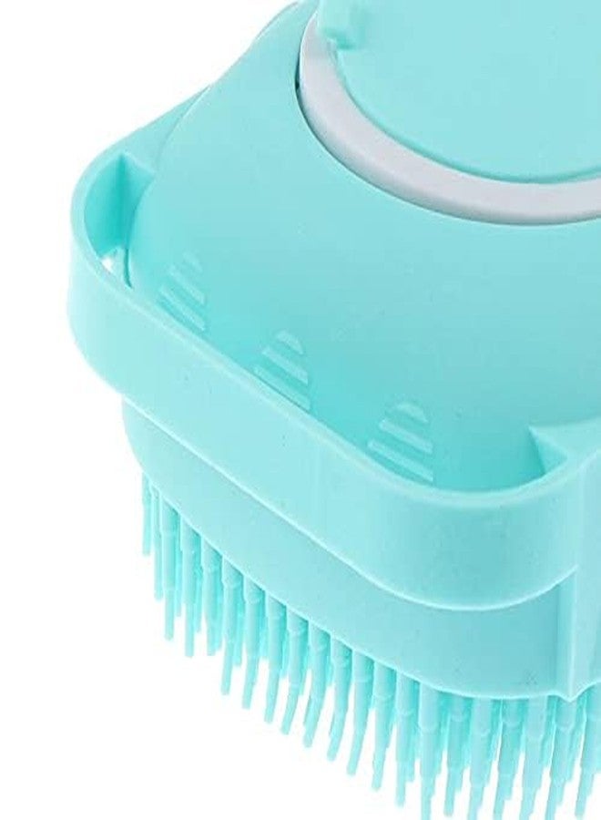 Vibral Silicone Brush with Shower Gel Dispenser, Mud & Dirt Remover with Soft Silicone Bristle with Non-toxic Brushes Pack of 1 - Image 4