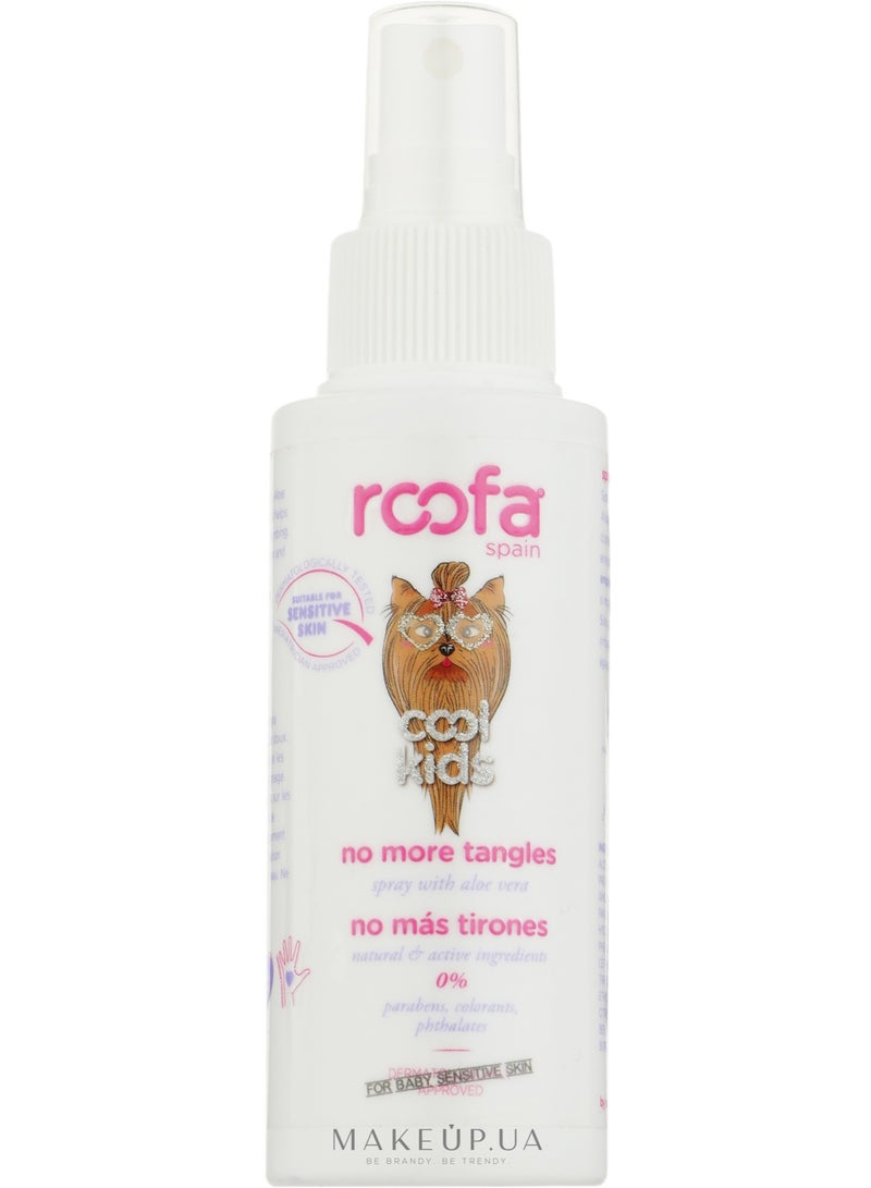Roofa Spain Cool Kids No More Tangles Leave In Spray With Aloe Vera 100 ML  - Image 1