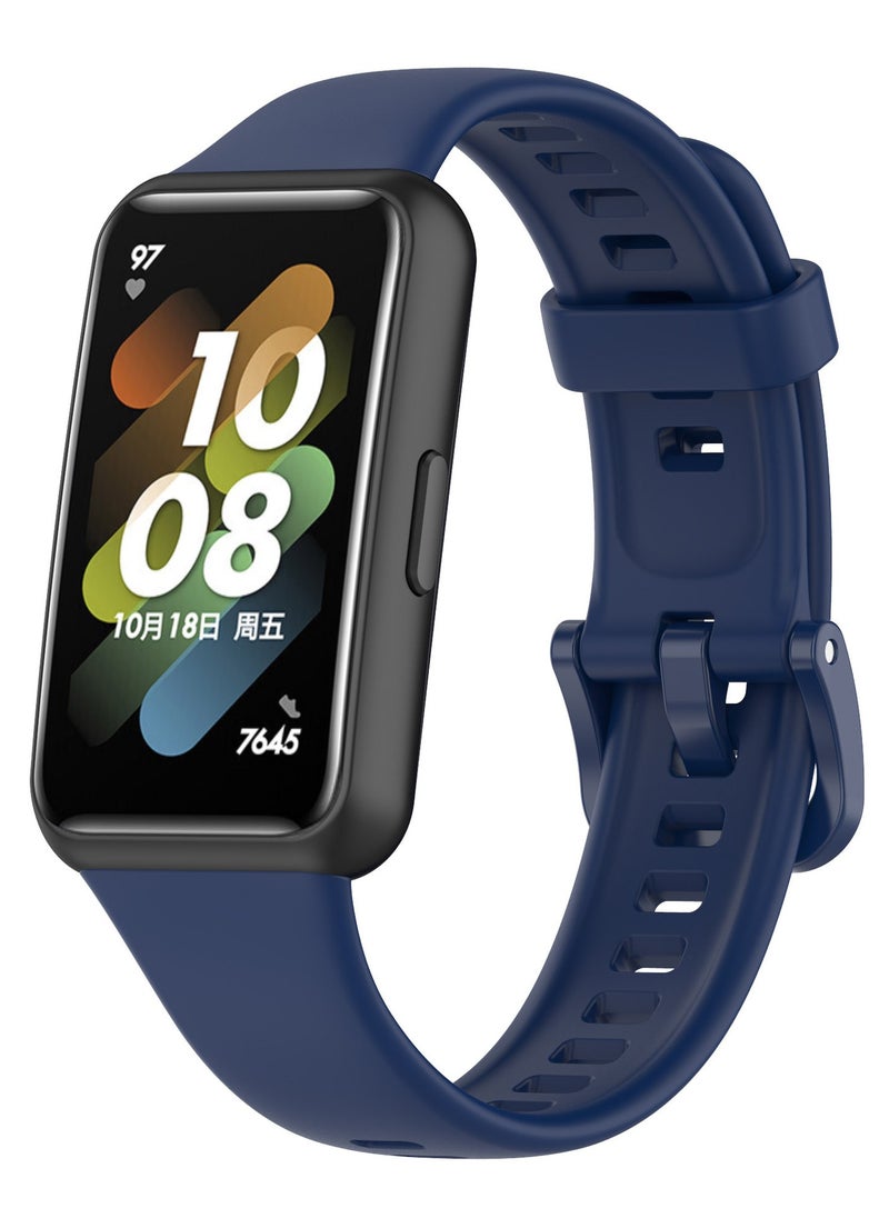HW Huawei Band 8 Strap Soft Silicone Replacement Strap Compatible With Huawei Band 9  - Image 1