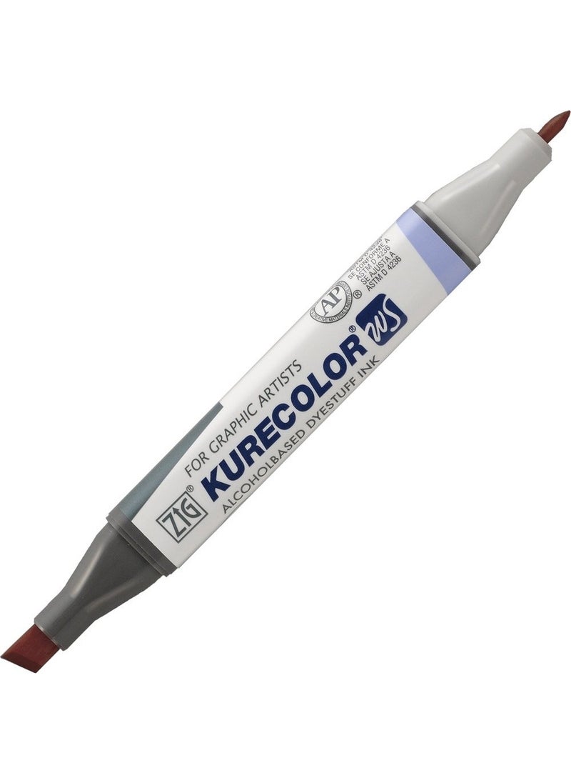 Zig Kurecolor KC3000 Twin S Marker Pen 285 Blood Red  - Image 2