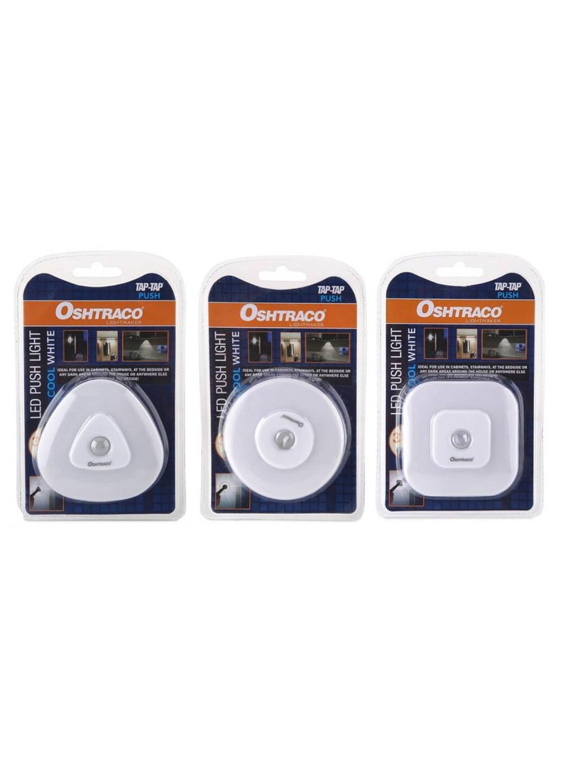 Oshtraco LED Push Light OTC-E-TAPP