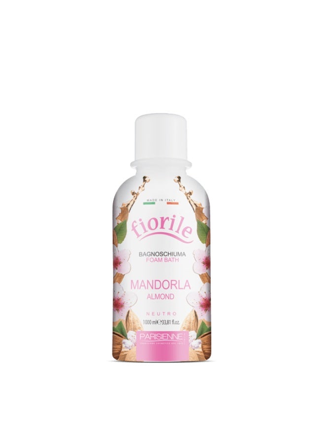 Fiorile Bath Foam Almond 1000ML | Nourishing & Moisturizing Bath Foam | Maintain Soft & Smooth Skin | Daily Use Body Cleanser - Image 2