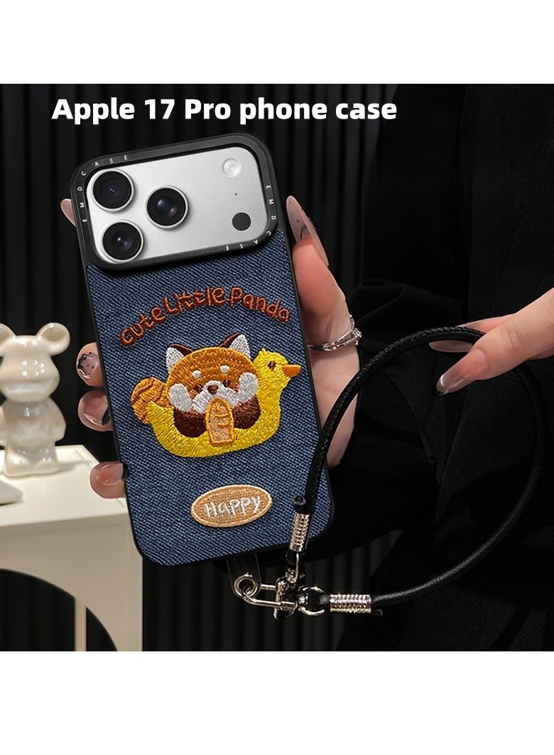 【17 Pro  غطاء الهاتف】باستخدام حرفة التطريز التقليدية، يتم إنتاجه بدقة بـ 700,000 غرزة. يتميز بتصميم مقاوم للانزلاق، ومضاد للسقوط، ومقاوم للصدمات، بالإضافة إلى خاصية مقاومة البهتان. - Image 1