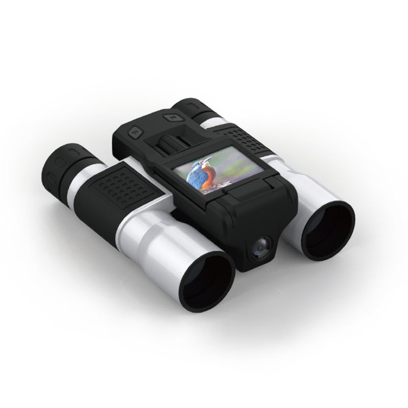Digital Camera Binoculars: 12x Optical Zoom 32MM Aperture, 270-Degree Rotating 2.0TFT Screen, Built-In Large Capacity Lithium Battery - 3 Modes 12 Languages, High Resolution Portable Device for Outdoo - Image 1