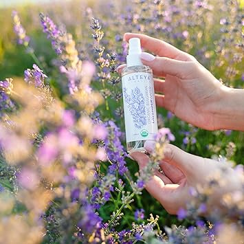 Alteya Organic Lavender Water Spray 100ml Pure Lavender Hydrolat No additives No Artificial Ingredients USDA Certified Organic Face Toner Condition Hair Cleance Sooth Balance Hydrate - Image 4