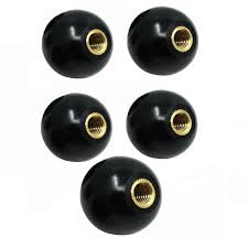 GK MART 14 inch Female Brass Thread x 20mm 2 cm Ball Diameter Black bakelite Ball knobs 10 Nos - pzsku/Z264D677E5C2E54AF1A8AZ/45/1745820393/3f687804-025c-4051-9c2a-bfedc0cacb41